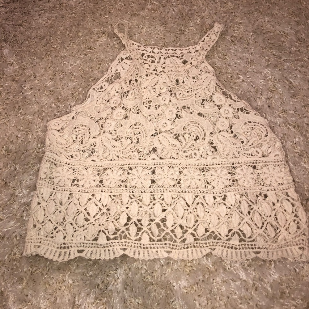 Greek Cutout Tank Top
